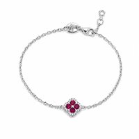 Bracciale Ultima Edizione Donna tiffany in Argento BAO1922-ROSSO-BIANCO